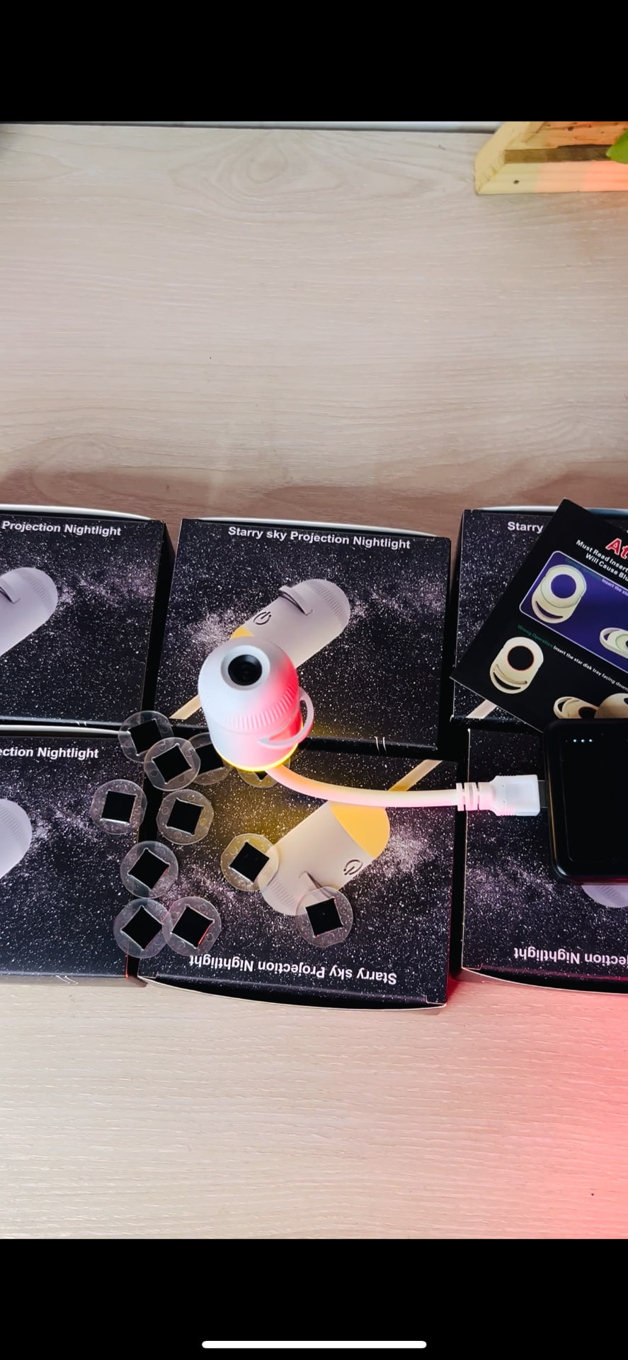 Starry Sky Projection Nightlight এবং প্রজেকশন ফিল্ম